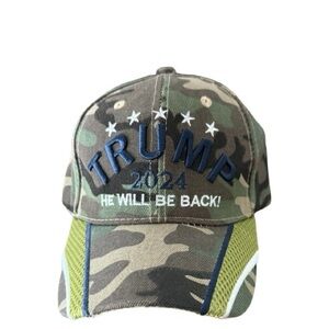 Camouflage Trump 2024 Cap